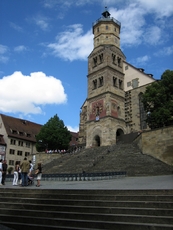 Schwäbisch Hall Freitreppe St. Michael.jpg